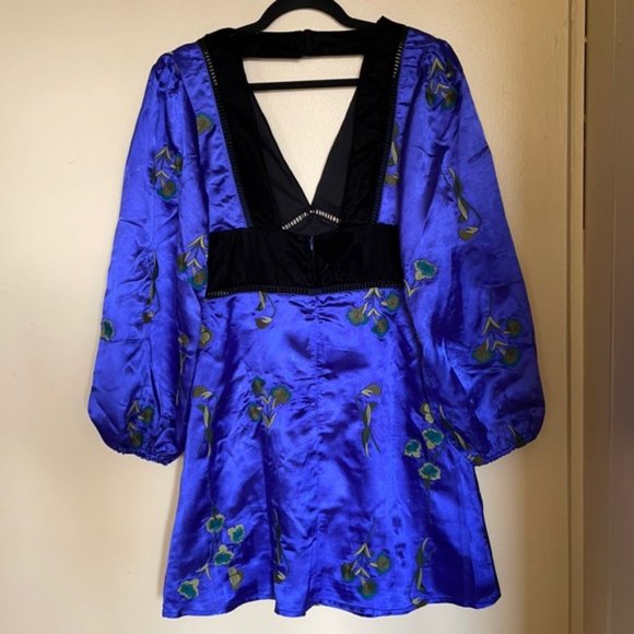 Modcloth | NWT World Traveler's Tea Time Mini Dress - Picture 15 of 17